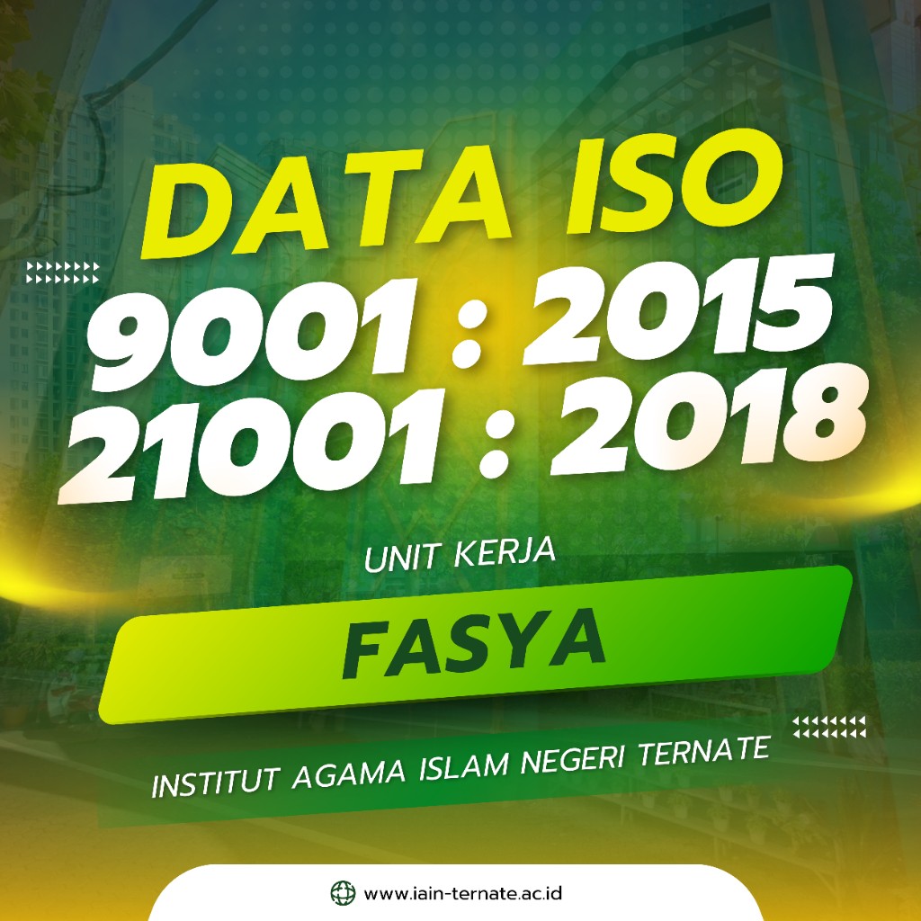 Data ISO FASYA