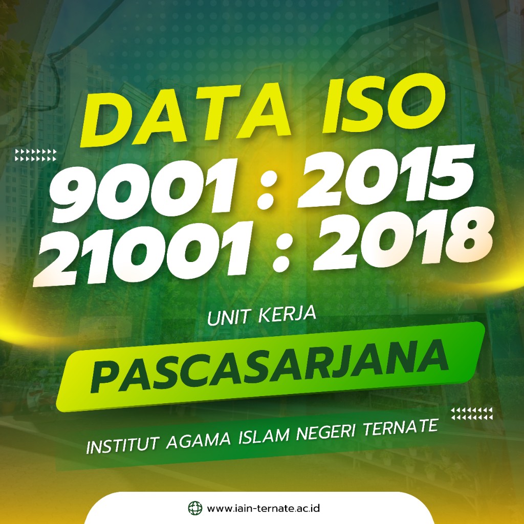 Data ISO Pascasarjana