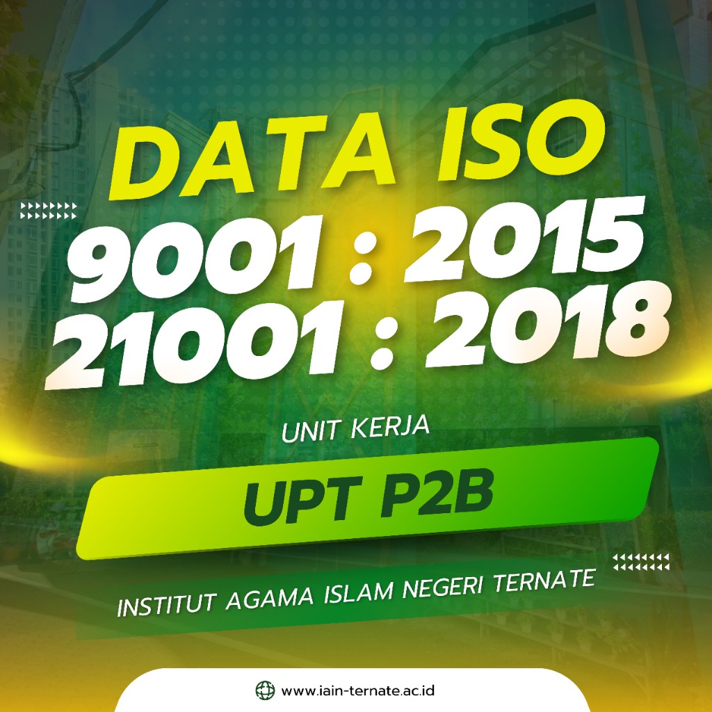 Data ISO UPT P2B