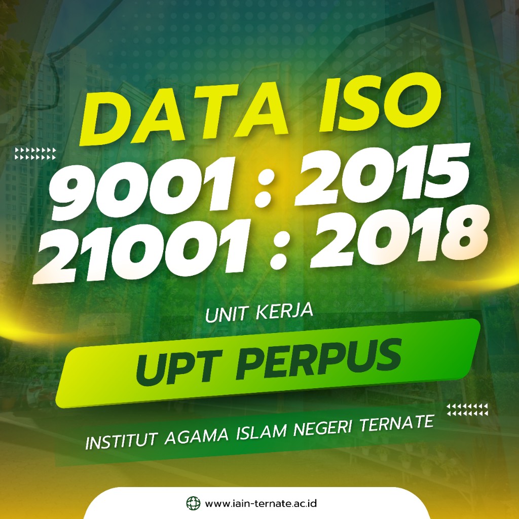 Data ISO UPT Perpustakaan
